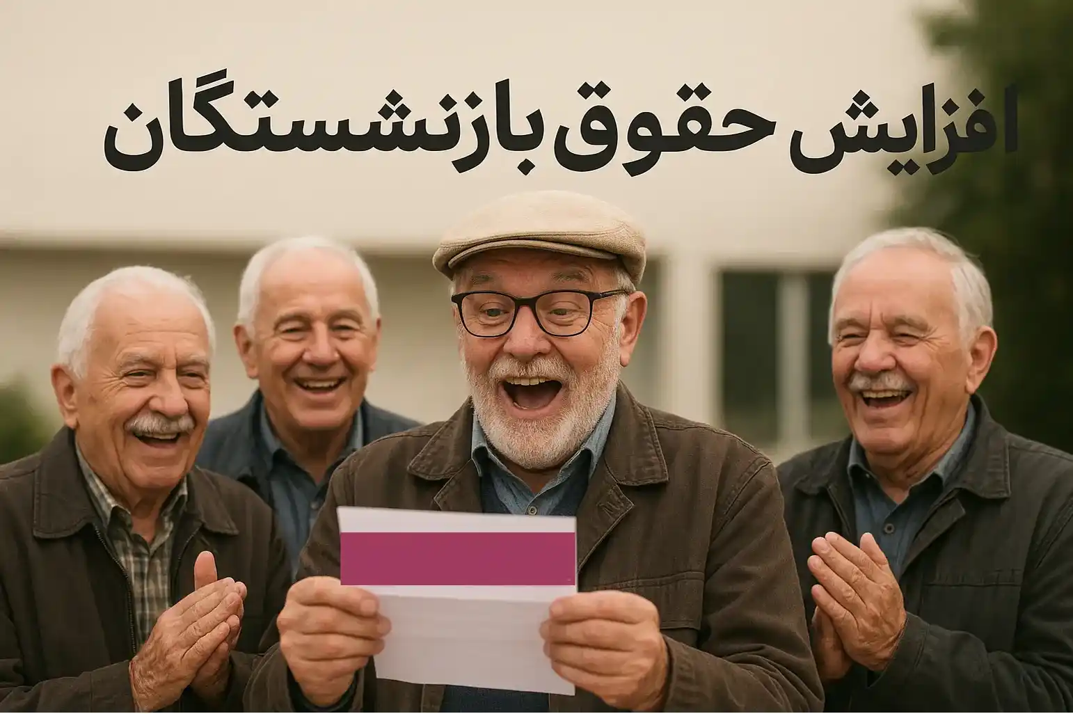خبر خوش برای بازنشستگان/ حقوق خردادماه + پرداخت معوقات و افزایش ۶۰ درصدی حقوق از این تاریخ پرداخت میشود خبر خوش برای بازنشستگان/ حقوق خردادماه + پرداخت معوقات و افزایش ۶۰ درصدی حقوق از این تاریخ پرداخت میشود