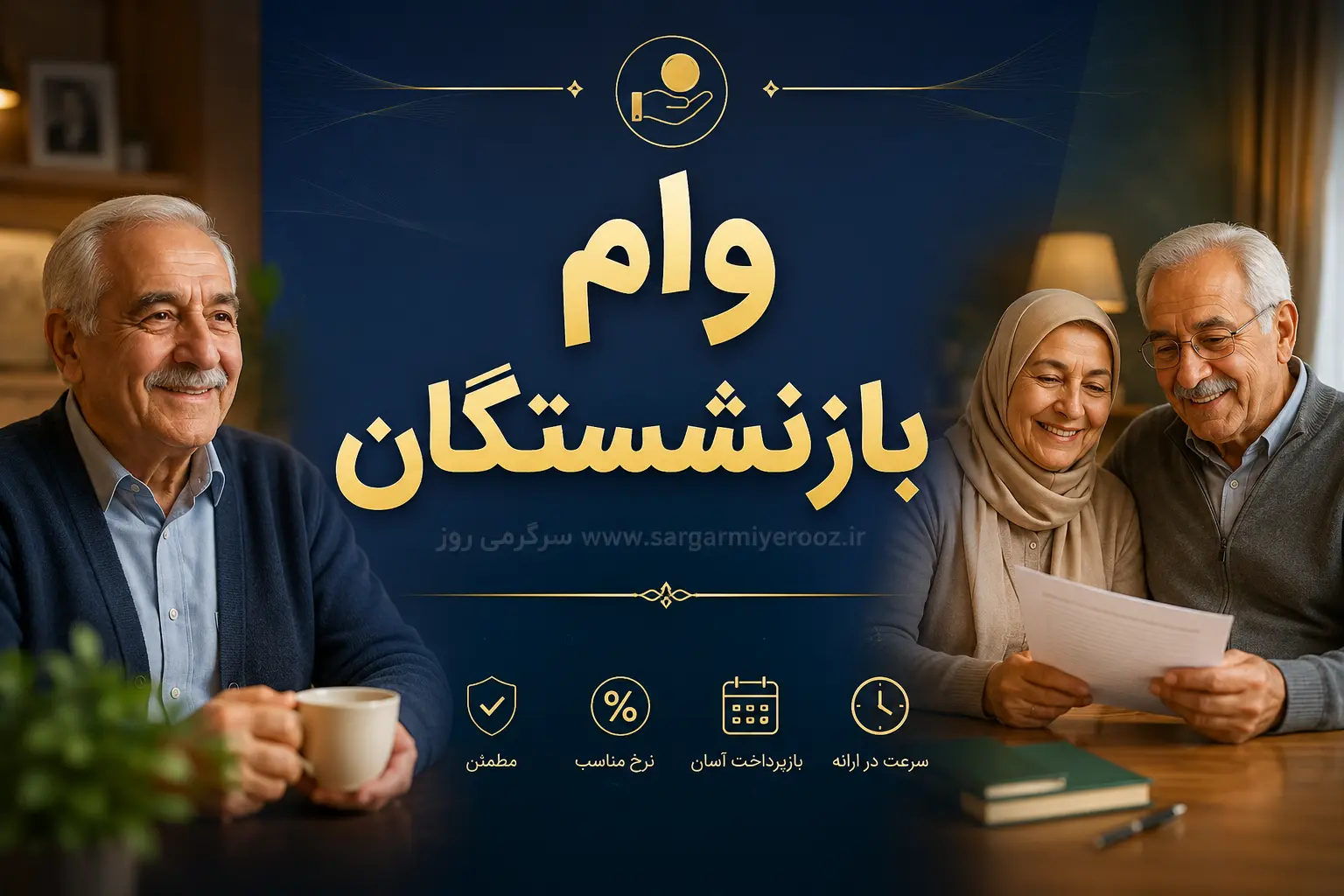 وام بازنشستگان ۶۰ میلیونی شد؛ جزئیات و شرایط ثبتنام وام بازنشستگان ۶۰ میلیونی شد؛ جزئیات و شرایط ثبتنام
