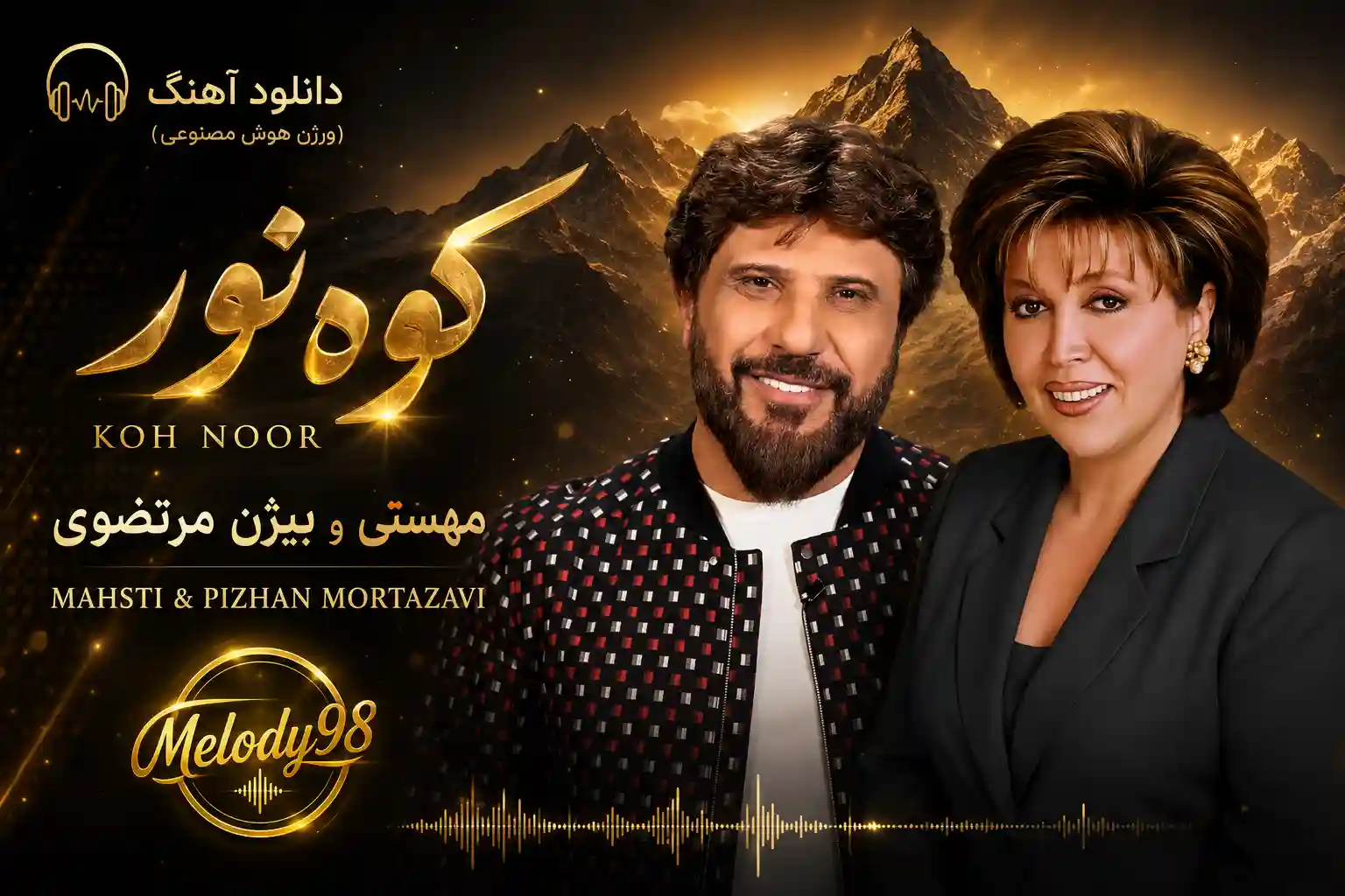 دانلود آهنگ مهستی و بیژن مرتضوی ( ورژن هوش مصنوعی ) به نام کوه نور دانلود آهنگ مهستی و بیژن مرتضوی ( ورژن هوش مصنوعی ) به نام کوه نور