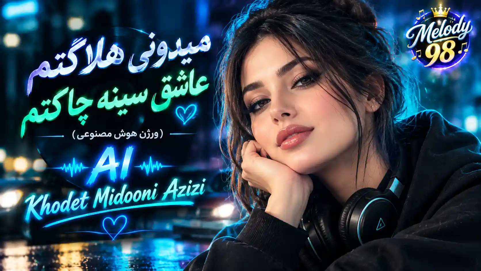 دانلود آهنگ میدونی هلاکتم عاشق سینه چاکتم هوش مصنوعی با صدای زن
