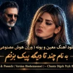 دانلود آهنگ معین و پونه ( ورژن هوش مصنوعی ) به نام چند تا دیگه پیک بزنم