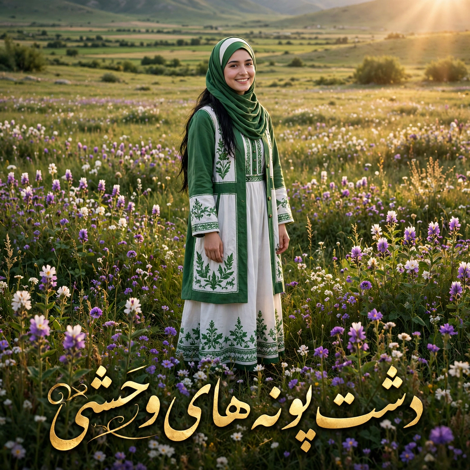 دانلود آهنگ دشت پونه های وحشی با صدای زن هوش مصنوعی