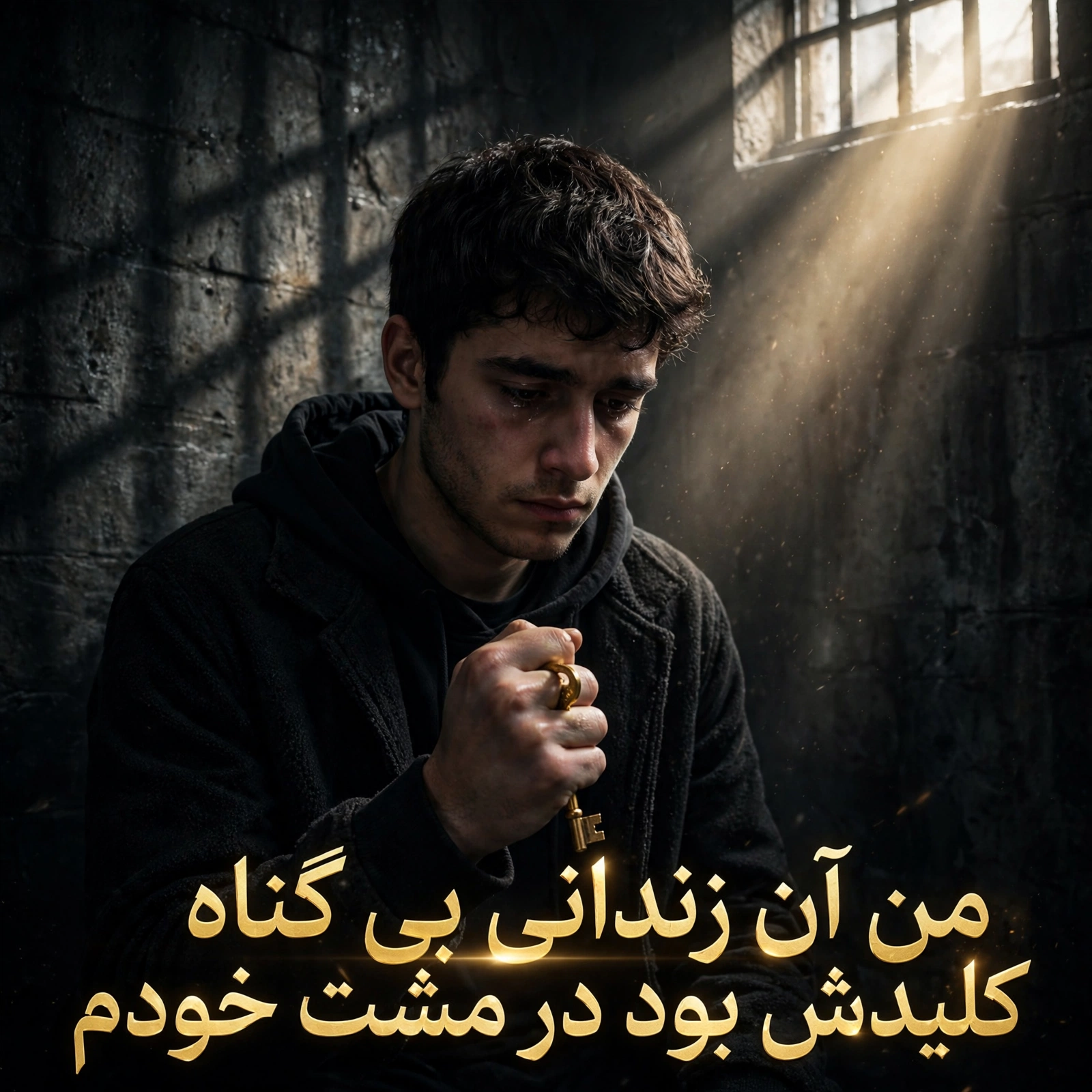 دانلود آهنگ من آن زندانی بی گناه کلیدش بود در مشت خودم هوش مصنوعی