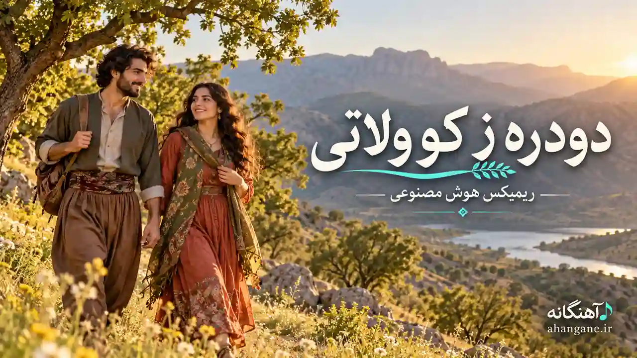 آهنگ دودره ز کو ولاتی به شیرینی نباتی با صدای مرد و زن هوش مصنوعی